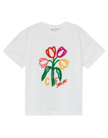 t-shirt fille  ciafan t-shirt de fille con estampado