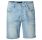 jeans homme  salsa jeans short s-activ medium blue wash