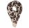  salsa jeans animal print knit scarf