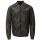 cazadora homme  salsa jeans hooded fake leather bomber jac
