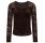 t-shirt femme  salsa jeans long sleeve mesh