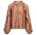 chemise femme  salsa jeans blouse with ruffles