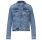 femme qr style jacket,mid blue washe 17790