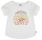t-shirt fille  levi's double cuff tee