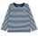 t-shirt fille  levi's lvg stripe ls tee