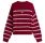 femme tjw badge stripe fluffy sweate xjp