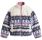 fille fairisle teddy jacket ya8