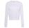 maillot femme  calvin klein w logo outline ls top