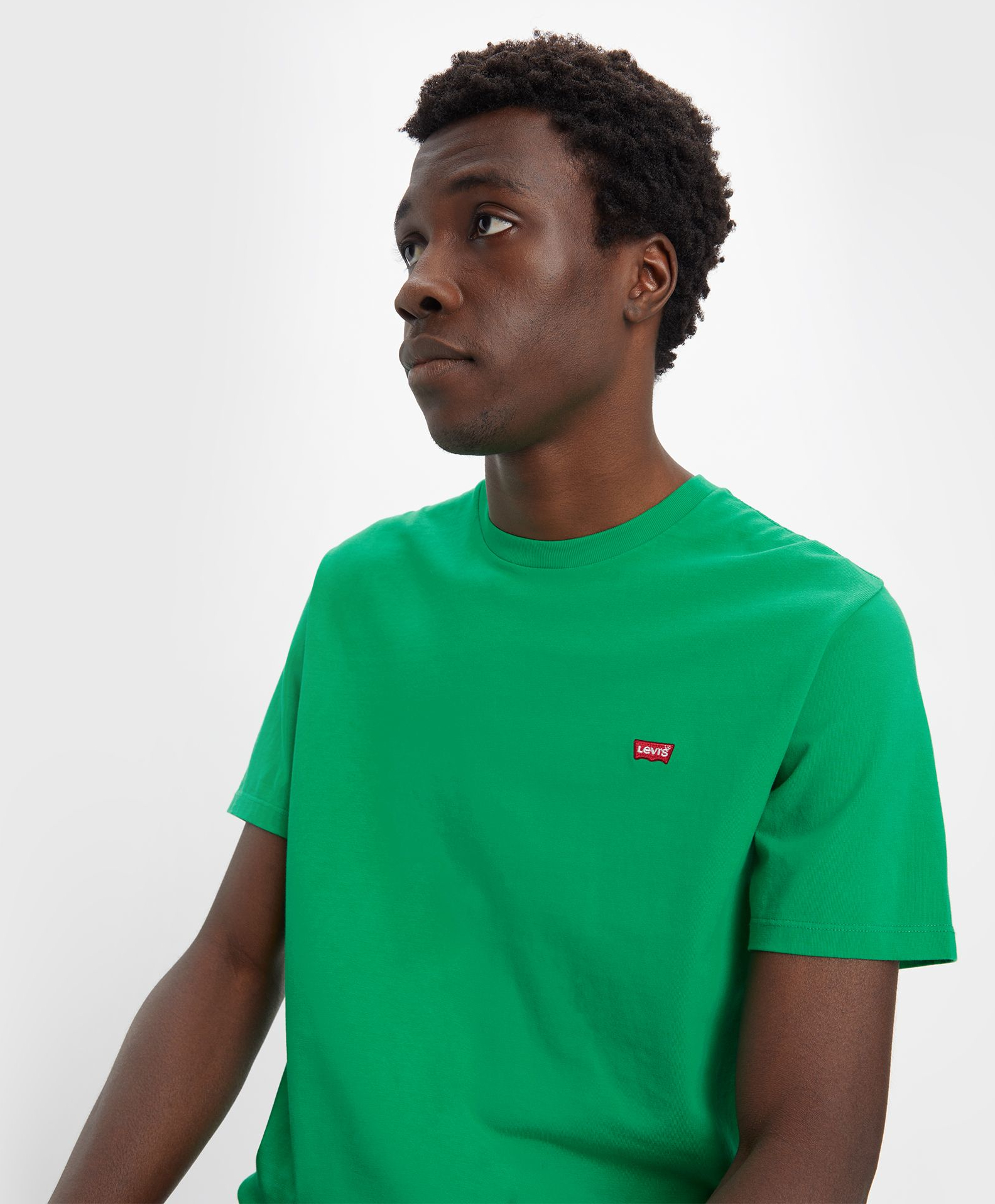 t-shirt homme levis ss original hm tee bright gree