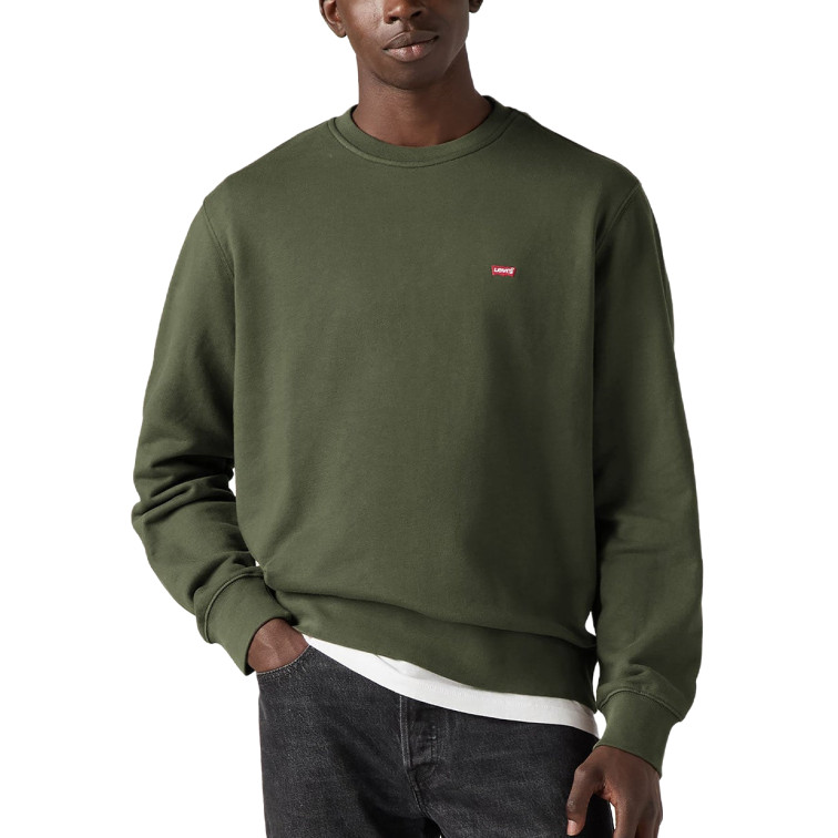 sweat-shirt homme  levi's lse_original hm crew deep dept