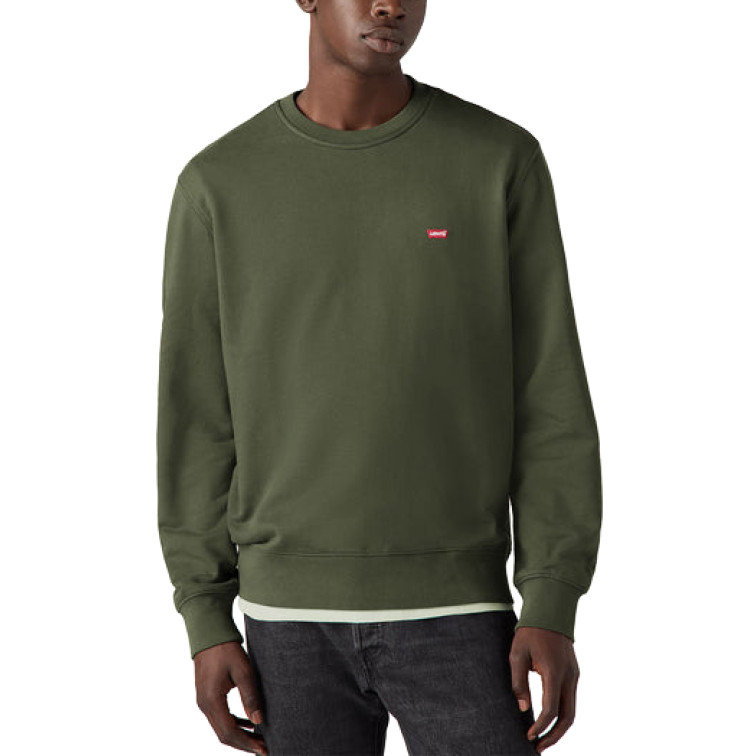 sweat-shirt homme  levi's lse_original hm crew deep dept