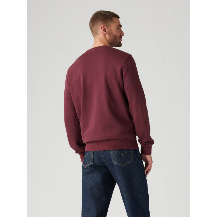 sweat-shirt homme  levi's lse_original hm crew tawny por