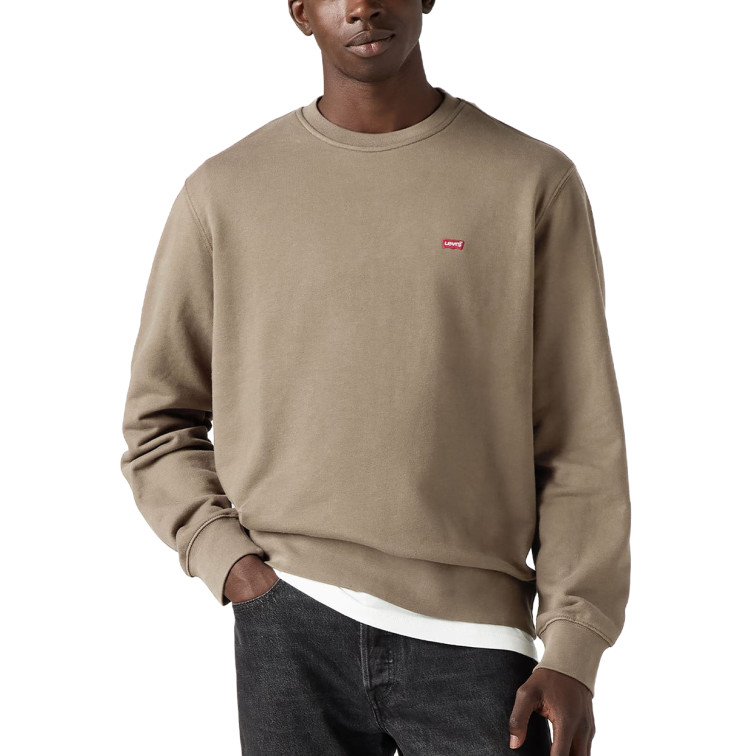 sweat-shirt homme  levi's lse_original hm crew brindle