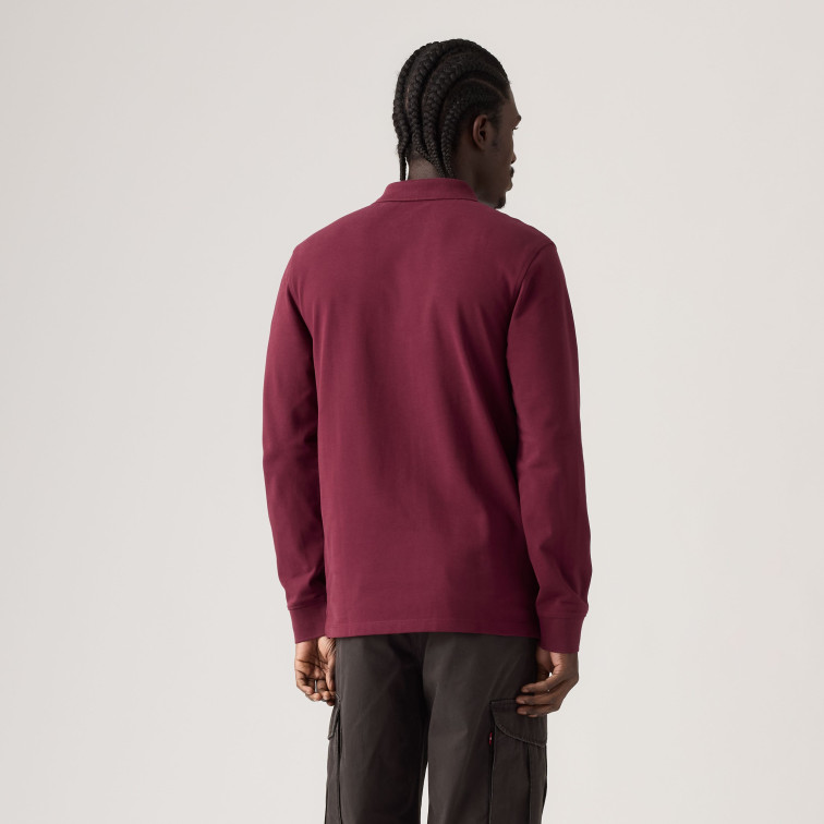 pôle homme  levi's ls hm pôle tawny port pique