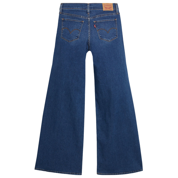 jeans femme  levi's 318 shaping wide leg clever gi