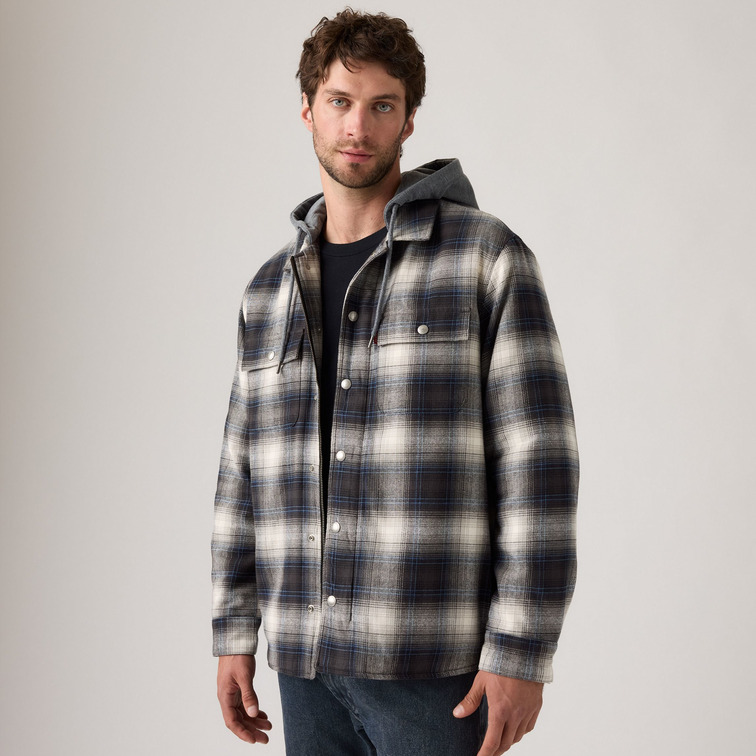 cazadora homme  levi's francisco sherpa flannel warwi