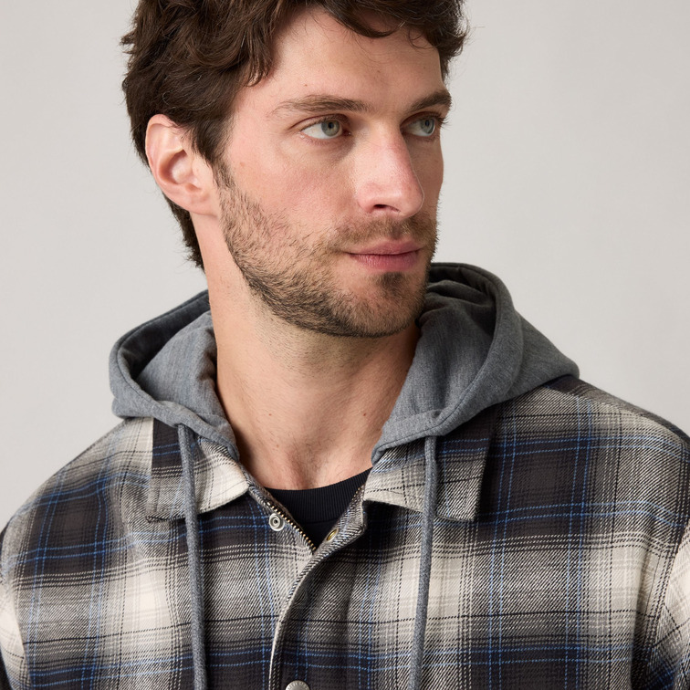 cazadora homme  levi's francisco sherpa flannel warwi