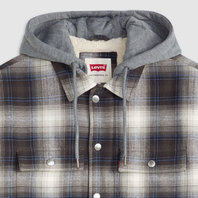 cazadora homme  levi's francisco sherpa flannel warwi