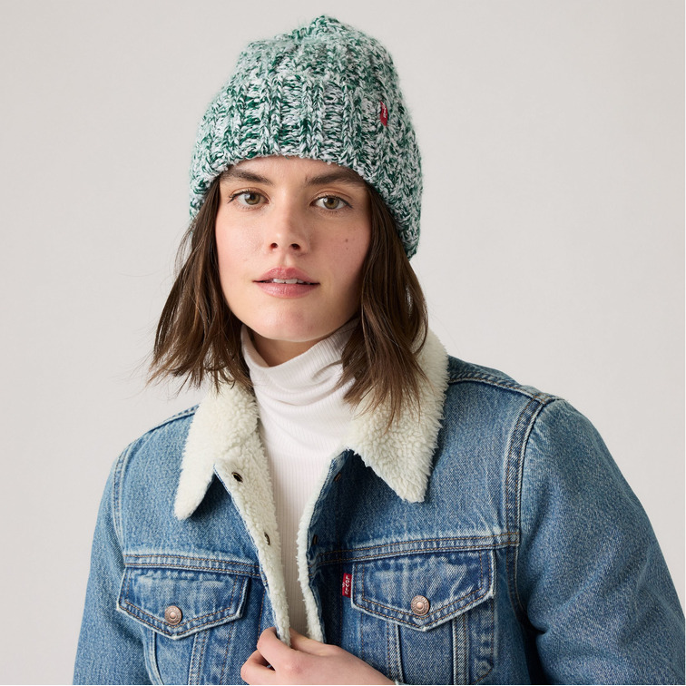 bonnet homme  levi's alex beanie niagara mist