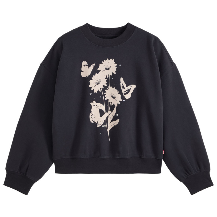 sweat-shirt femme  levi's gr vintage boxy crew sweatshir
