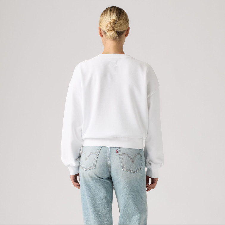 sweat-shirt femme  levi's gr vintage boxy crew sweatshir