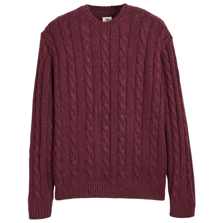 maillot homme  levi's laurel crew cable neps