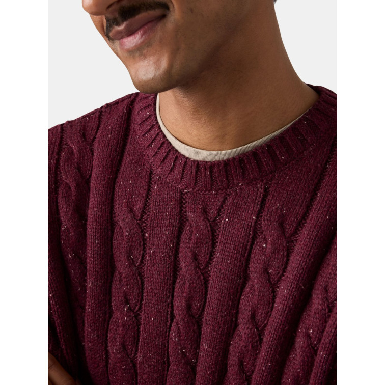 maillot homme  levi's laurel crew cable neps