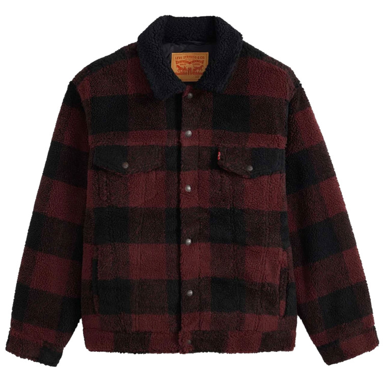 cazadora homme  levi's type 3 ext sherpa trucker