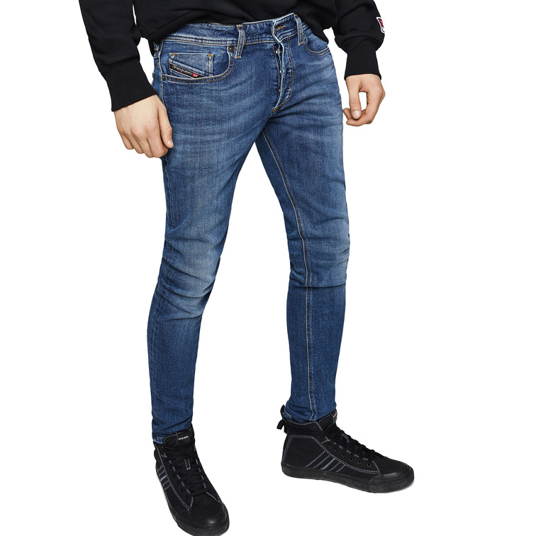 jeans homme  diesel sleenker-x l.32 trousers
