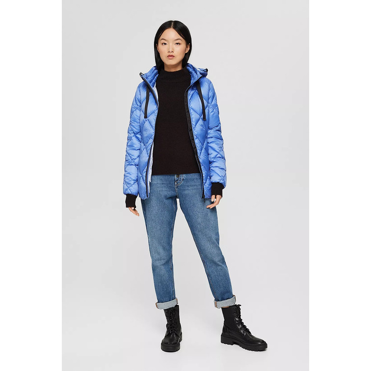 veste matelassée à capuche ajustable femme ESPRIT