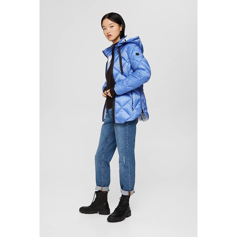 veste matelassée à capuche ajustable femme ESPRIT