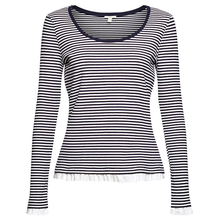 t-shirt femme  ESPRIT bci fab mix rib
