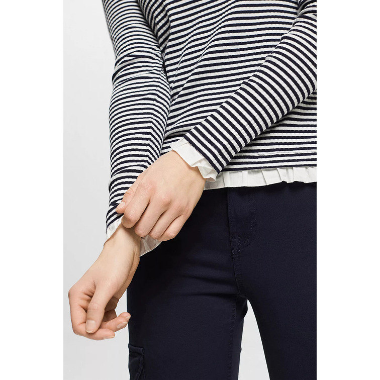 t-shirt femme  ESPRIT bci fab mix rib