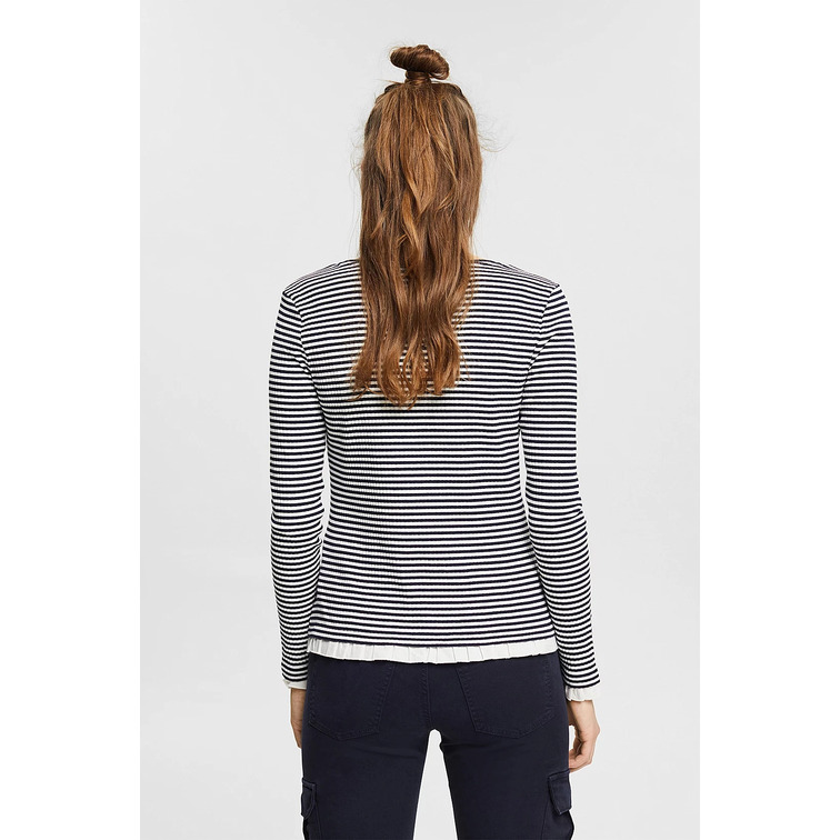 t-shirt femme  ESPRIT bci fab mix rib