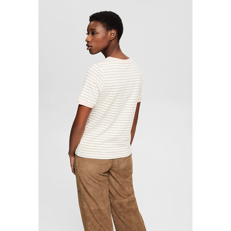 t-shirt femme  ESPRIT bci strp aw