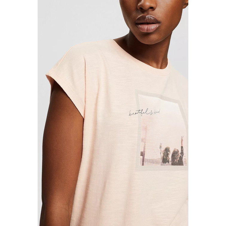 t-shirt femme  ESPRIT ocs grwn-on aw