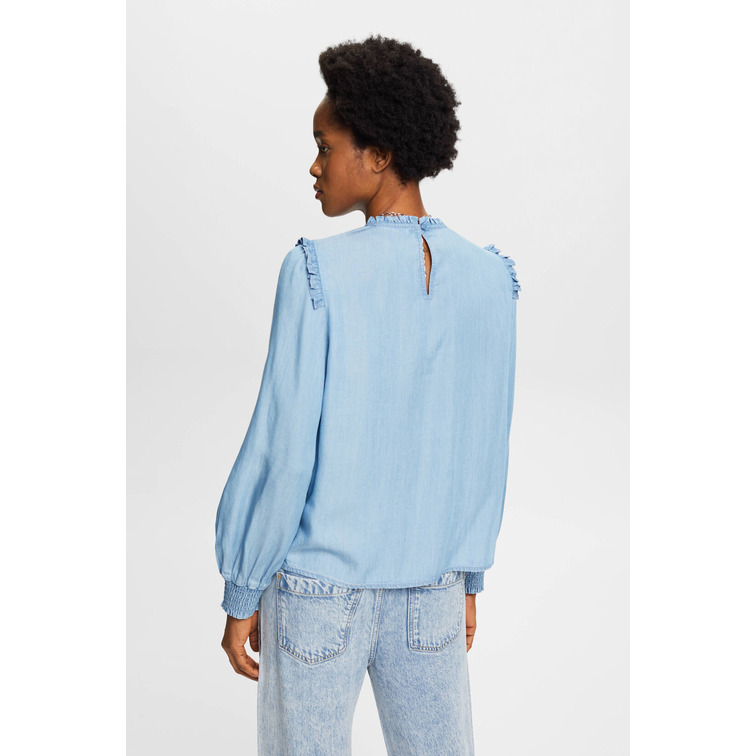 chemise femme  ESPRIT cotton frilly