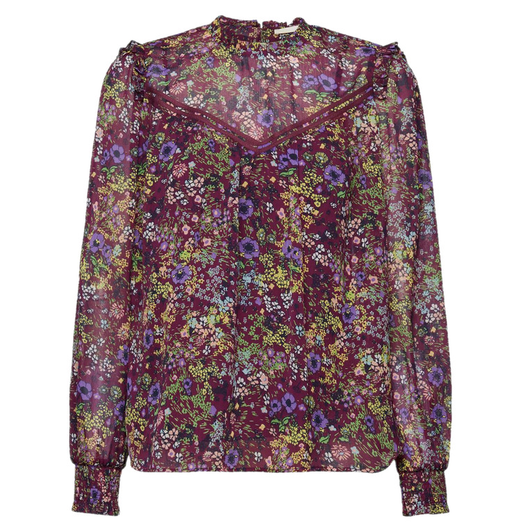 chemise femme  ESPRIT rcs chiffon blo