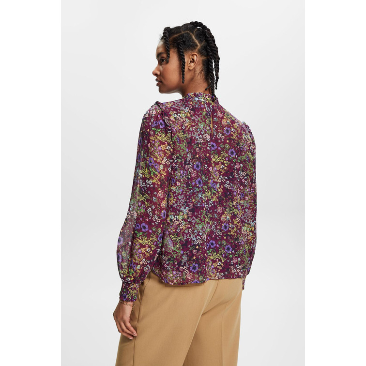 chemise femme  ESPRIT rcs chiffon blo