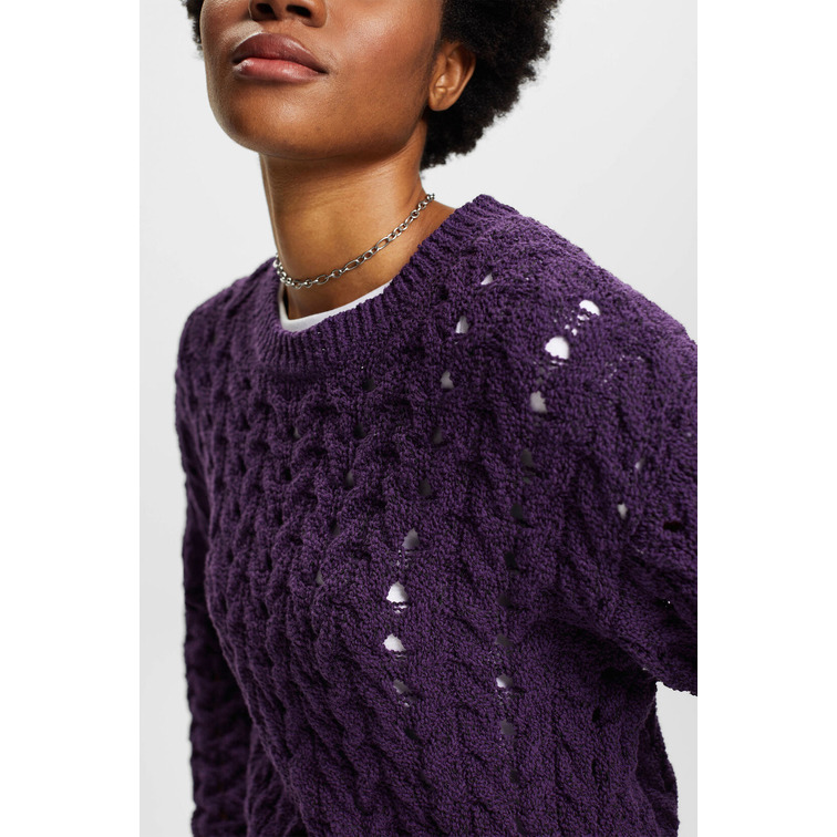 maillot femme  ESPRIT cable sweater