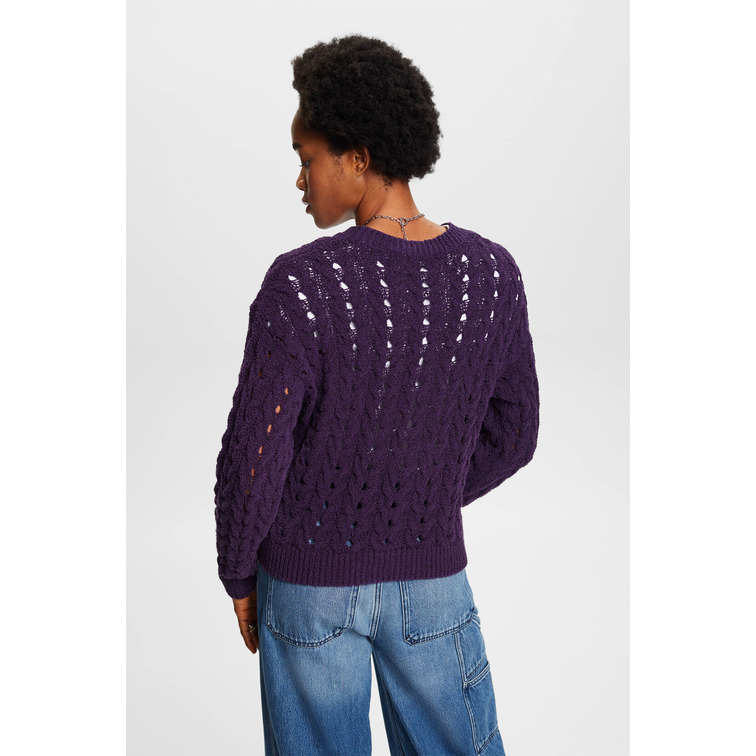 maillot femme  ESPRIT cable sweater