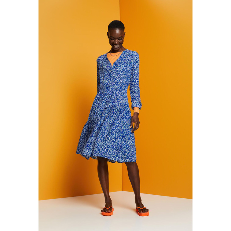 ESPRIT f_dress wv aop e418