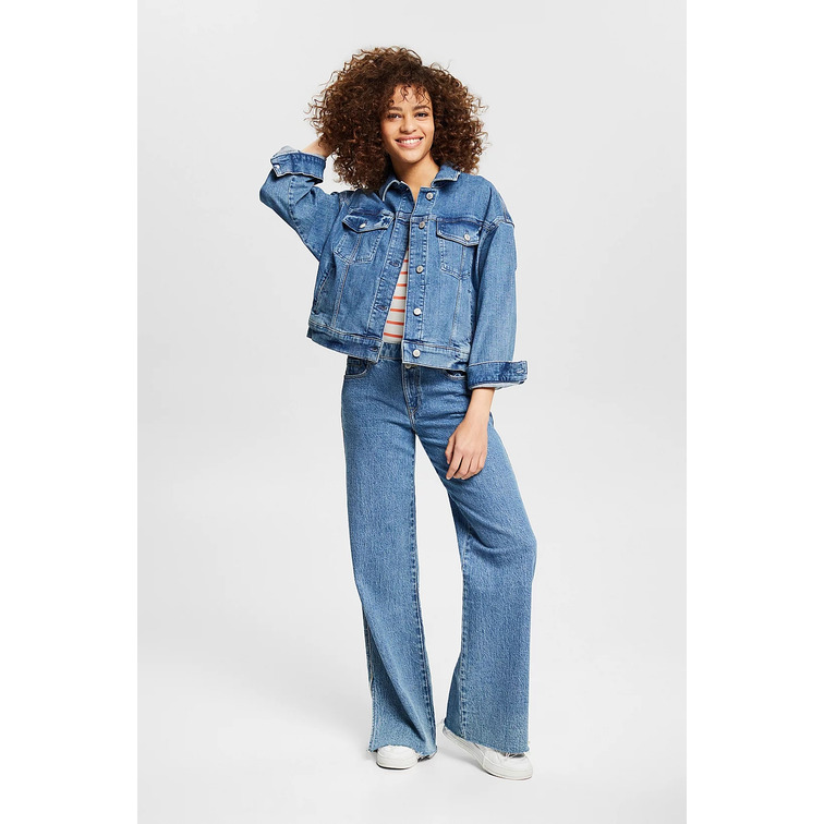 veste en jean au look oversize femme ESPRIT 