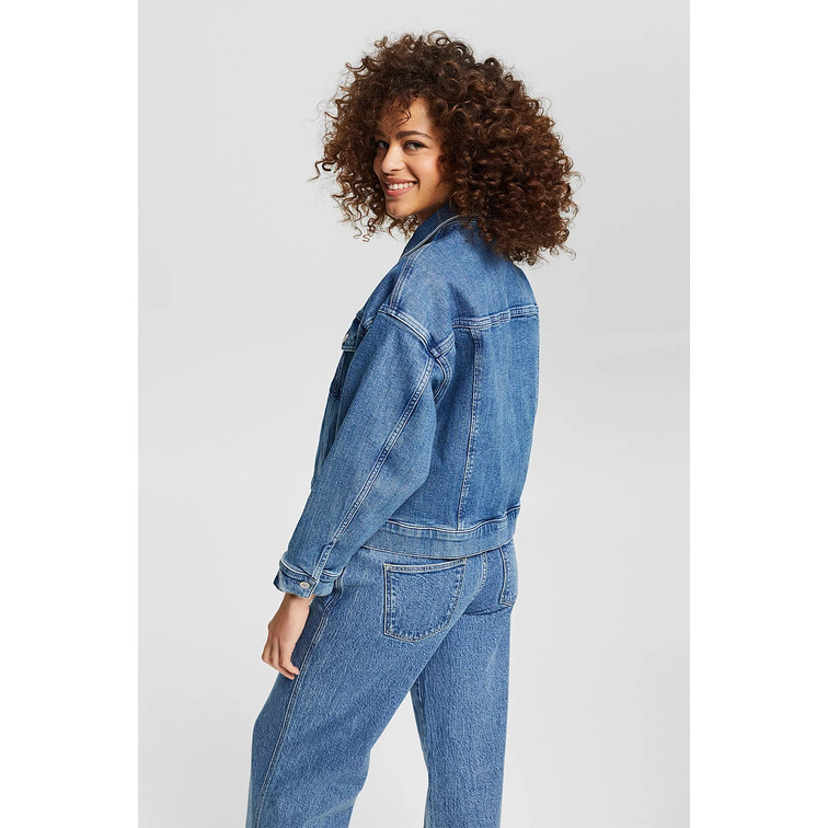 veste en jean au look oversize femme ESPRIT 