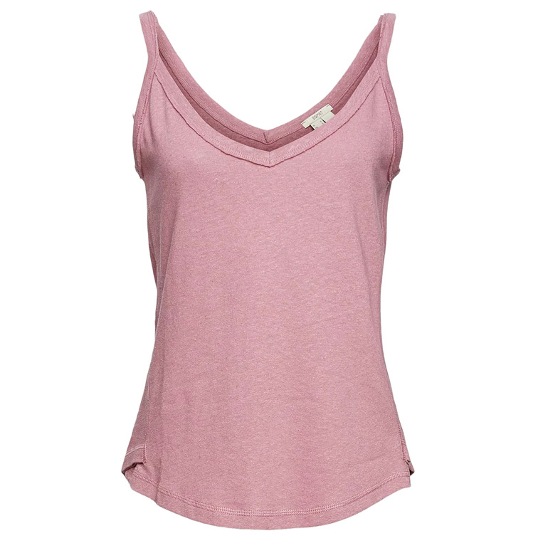 t-shirt femme  ESPRIT f co linen tank