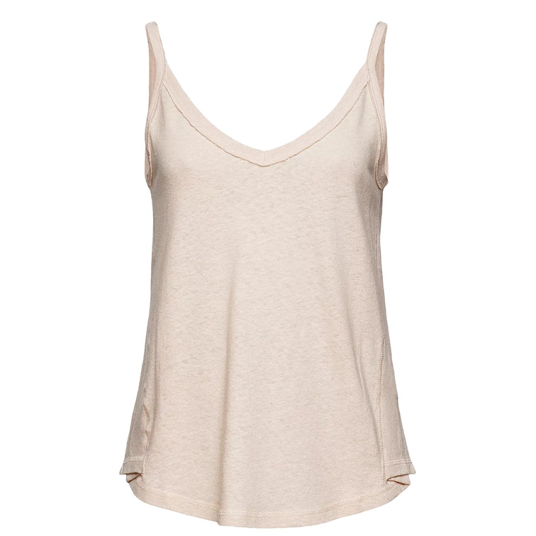 t-shirt femme  ESPRIT f co linen tank