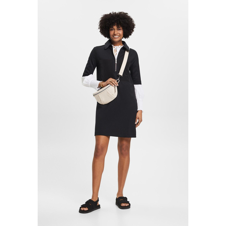robe femme  ESPRIT pôle zip dress