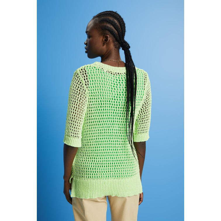 maillot femme  ESPRIT open mesh tee
