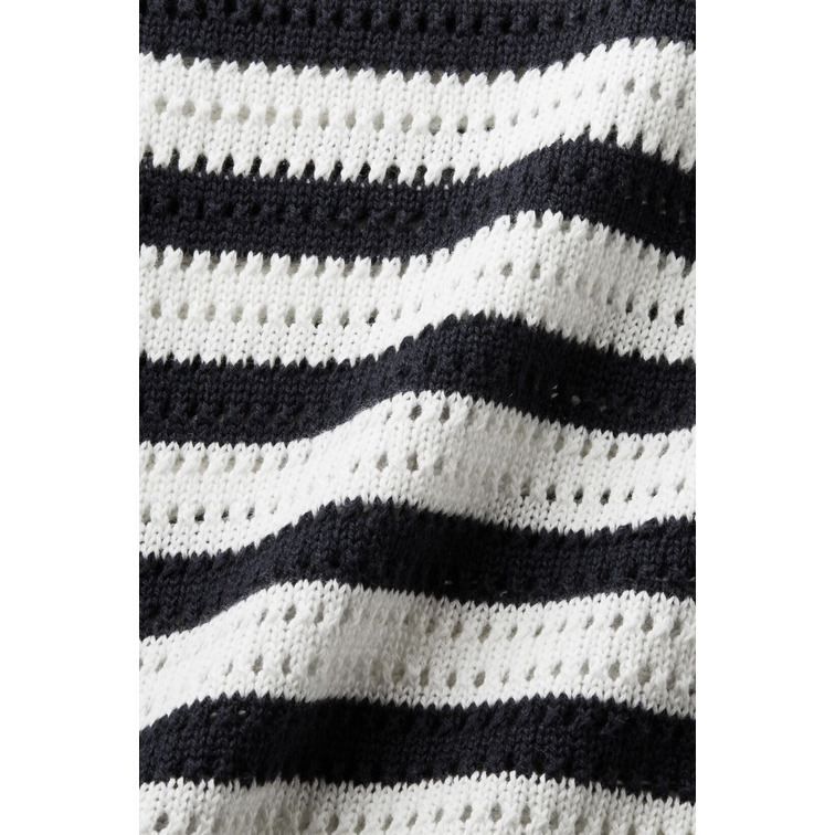 maillot femme  ESPRIT stripe geo mesh