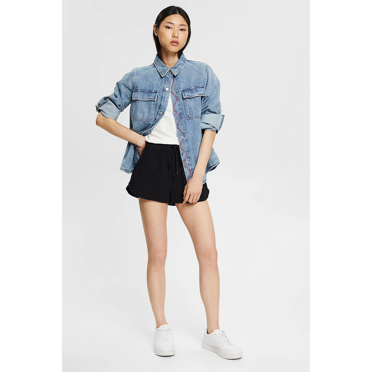 le short femme  ESPRIT sus co crinkle